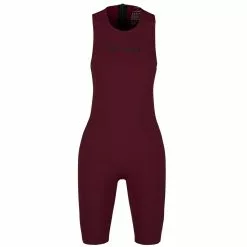 Orca Apex Swimskin Mouwloos Rood Dames
