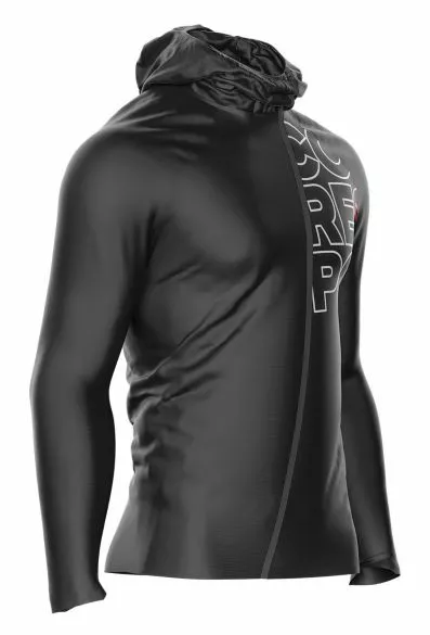 Compressport Hurricane 25/75 Waterdicht Hardloopjack Zwart Unisex 3 Compressport Hurricane 25/75 Waterdicht Hardloopjack Zwart Unisex