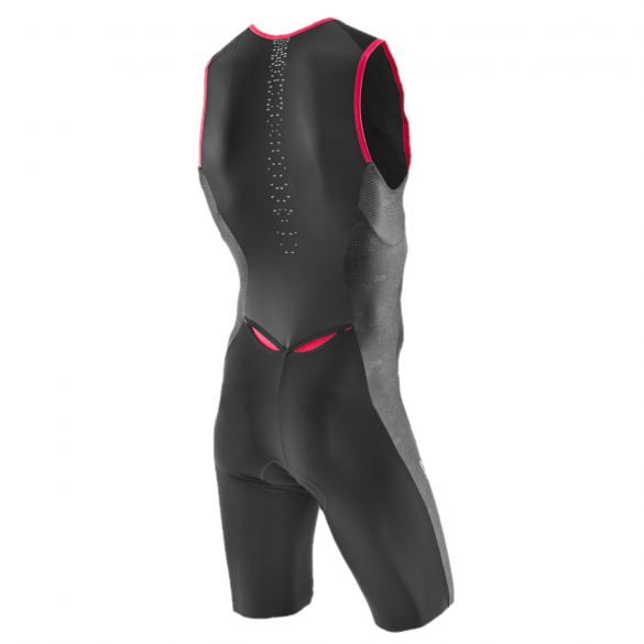 Orca 226 Perform Race Mouwloos Trisuit Zwart/rood Heren 4 Orca 226 Perform Race Mouwloos Trisuit Zwart/rood Heren - Afbeelding 2