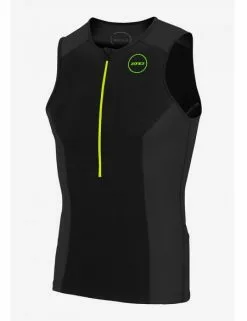 Zone3 Aquaflo Plus Mouwloos Tri Top Zwart Heren