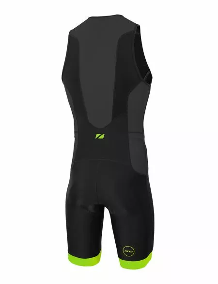 Zone3 Aquaflo Plus Mouwloos Trisuit Zwart Heren 4 Zone3 Aquaflo Plus Mouwloos Trisuit Zwart Heren - Afbeelding 2