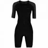 Orca Athlex Aero Race Trisuit Korte Mouw Zwart/zilver Dames -Goedkope Sport Glans Winkel mp51tt37 women aero race suit triathlon apparel silver 01 medium