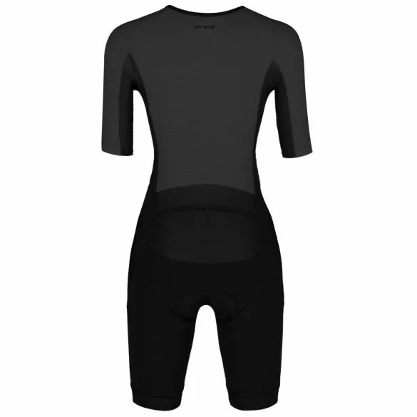 Orca Athlex Aero Race Trisuit Korte Mouw Zwart/zilver Dames 4 Orca Athlex Aero Race Trisuit Korte Mouw Zwart/zilver Dames - Afbeelding 2