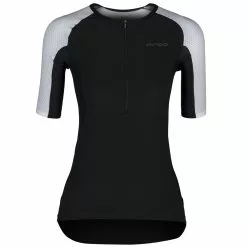 Orca Athlex Tri Top Korte Mouw Zwart/wit Dames