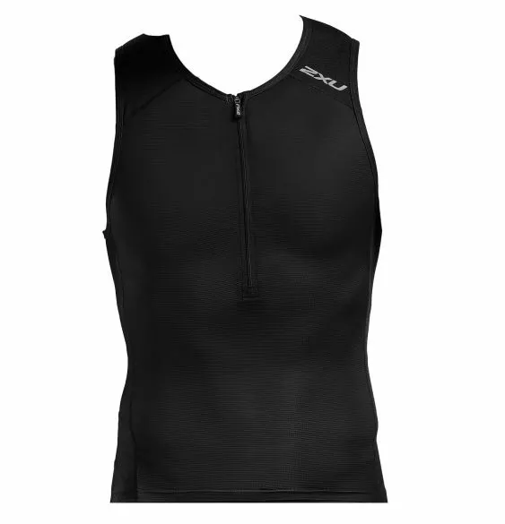 2XU Perform Mouwloos Tri Top Zwart Heren 3 2XU Perform Mouwloos Tri Top Zwart Heren