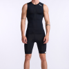 2XU Core Tri Singlet Mouwloos Zwart Heren -Goedkope Sport Glans Winkel mt6438a blk wht