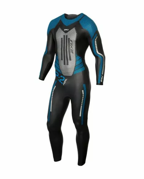 2XU P:2 Propel Lange Mouw Wetsuit Zwart/blauw Heren 3 2XU P:2 Propel Lange Mouw Wetsuit Zwart/blauw Heren