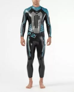 2XU P:2 Propel Lange Mouw Wetsuit Zwart/blauw Heren 9 2XU P:2 Propel Lange Mouw Wetsuit Zwart/blauw Heren -Goedkope Sport Glans Winkel mw4990c blk drb 004