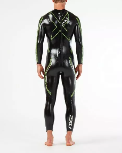 2XU Propel Pro Lange Mouw Wetsuit Zwart/groen Heren 6 2XU Propel Pro Lange Mouw Wetsuit Zwart/groen Heren - Afbeelding 4