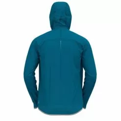Odlo Dual Dry Waterproof Hardloopjack Blauw Heren
