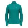 Odlo Essential Ceramiwarm (zip) Hardloopshirt Lange Mouw Blauw Dames -Goedkope Sport Glans Winkel odlo essential ceramiwarm hardloopshirt blauw dames 313641 20772 01