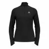 Odlo Essential Ceramiwarm (zip) Hardloopshirt Lange Mouw Zwart Dames -Goedkope Sport Glans Winkel odlo essential ceramiwarm hardloopshirt zwart dames 313641 15000 01
