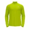 Odlo Essential Ceramiwarm (zip) Hardloopshirt Lange Mouw Geel Heren -Goedkope Sport Glans Winkel odlo essential ceramiwarm hardloopshirt zwart heren 313642 50071 01