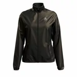 Odlo Essential Light Hardloopjack Zwart Dames