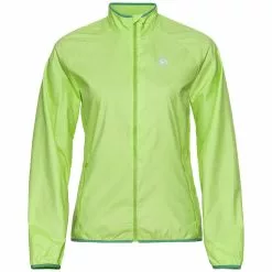 Odlo Essential Light Hardloopjack Groen Dames