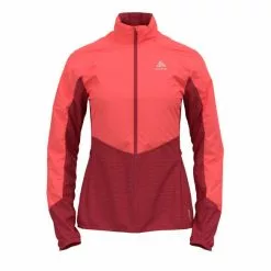 Odlo Run Easy Warm Hybrid Hardloopjack Roze Dames