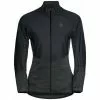 Odlo Run Easy Warm Hybrid Hardloopjack Zwart Dames -Goedkope Sport Glans Winkel odlo run easy warm hybrid fietsjack dames zwart 313531 372501 01