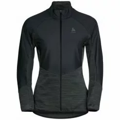 Odlo Run Easy Warm Hybrid Hardloopjack Zwart Dames