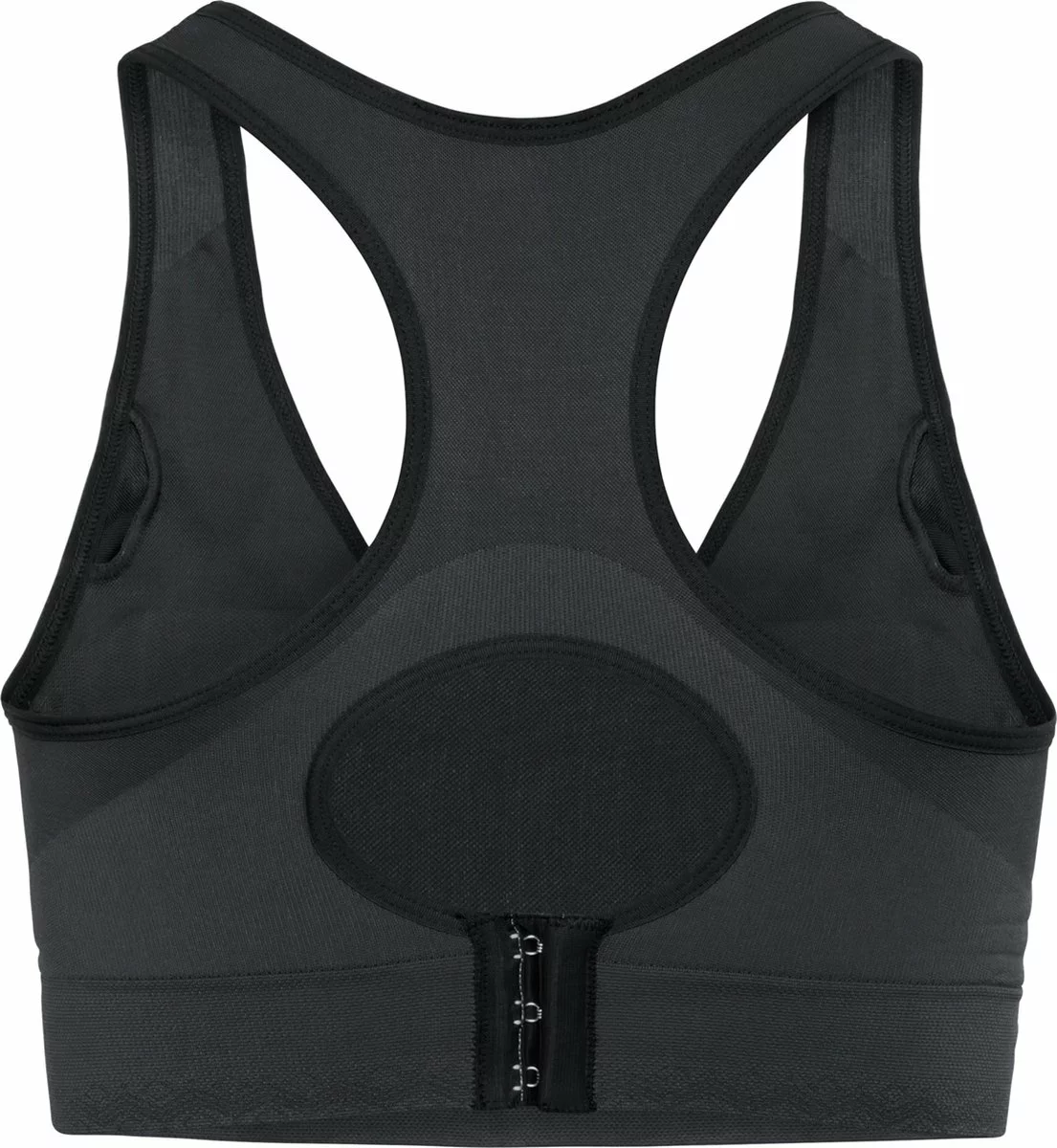 Odlo Seamless High Sport Bh Zwart Dames 4 Odlo Seamless High Sport Bh Zwart Dames - Afbeelding 2