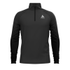 Odlo Zeroweight Ceramiwarm (zip) Hardloopshirt Lange Mouw Zwart Heren -Goedkope Sport Glans Winkel odlo zeroweight ceramiwarm hardloopshirt zwart heren 313222 15000 01