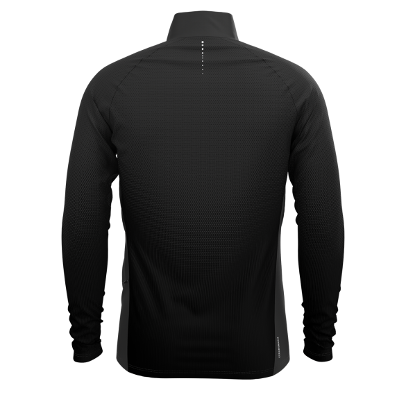 Odlo Zeroweight Ceramiwarm (zip) Hardloopshirt Lange Mouw Zwart Heren 4 Odlo Zeroweight Ceramiwarm (zip) Hardloopshirt Lange Mouw Zwart Heren - Afbeelding 2