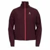 Odlo Zeroweight Hardloopjack Rood Dames