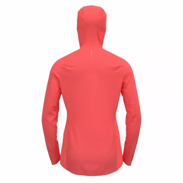 Odlo Zeroweight Ceramiwarm Hardloopshirt Lange Mouw Roze Dames 4 Odlo Zeroweight Ceramiwarm Hardloopshirt Lange Mouw Roze Dames - Afbeelding 2