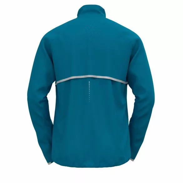 Odlo Zeroweight Pro Warm Hardloopjack Blauw Heren 4 Odlo Zeroweight Pro Warm Hardloopjack Blauw Heren - Afbeelding 2