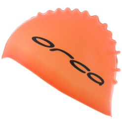 Orca Siliconen Badmuts Swim Cap Oranje