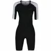 Orca Athlex Aero Race Trisuit Korte Mouw Zwart/wit Dames