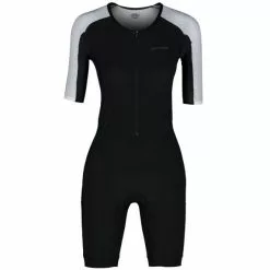 Orca Athlex Aero Race Trisuit Korte Mouw Zwart/wit Dames
