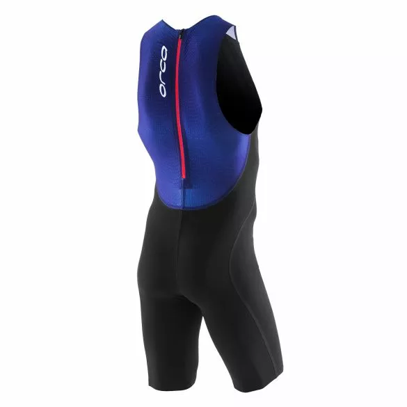 Orca 226 Perform Swimskin Mouwloos Zwart/blauw Heren 4 Orca 226 Perform Swimskin Mouwloos Zwart/blauw Heren - Afbeelding 2
