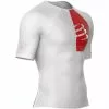 Compressport Postural Aero Korte Mouw Compressie Tri Top Wit Heren -Goedkope Sport Glans Winkel postural aero ss top man white 1