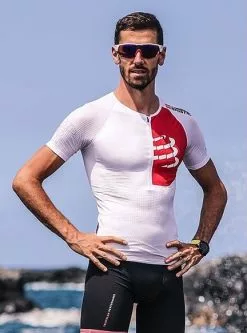 Compressport Postural Aero Korte Mouw Compressie Tri Top Wit Heren 8 Compressport Postural Aero Korte Mouw Compressie Tri Top Wit Heren -Goedkope Sport Glans Winkel postural aero ss top man white 3