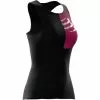 Compressport Postural Mouwloos Compressie Tri Top Zwart Dames