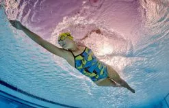 Zone3 Prism 2.0 Strap Back Badpak Blauw/geel Dames -Goedkope Sport Glans Winkel prism 2 14