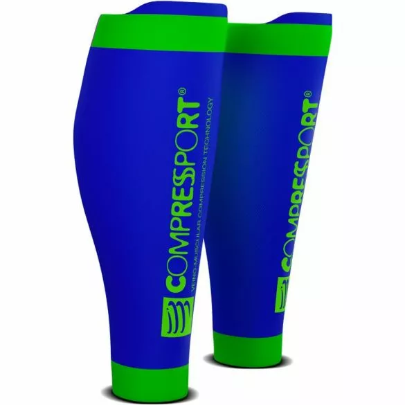 Compressport R2 V2 Compressie Tubes Blauw 3 Compressport R2 V2 Compressie Tubes Blauw