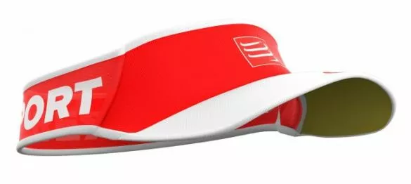 Compressport Ultralight Hardloop Visor Rood 4 Compressport Ultralight Hardloop Visor Rood - Afbeelding 2