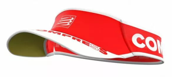 Compressport Ultralight Hardloop Visor Rood 3 Compressport Ultralight Hardloop Visor Rood