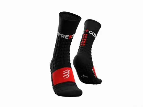 Compressport Pro Racing V4.0 Winter High Cut Hardloopsokken Zwart 3 Compressport Pro Racing V4.0 Winter High Cut Hardloopsokken Zwart