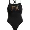 Funkita Stencilled Strapped In Badpak Dames -Goedkope Sport Glans Winkel s l300