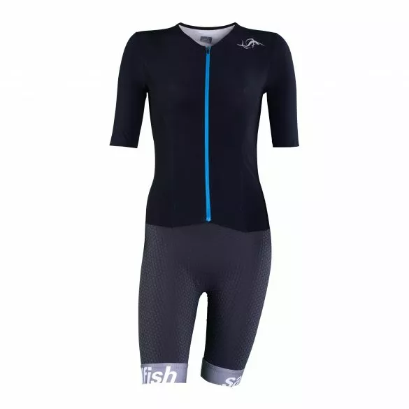 Sailfish Aerosuit Pro Trisuit Korte Mouw Zwart Dames 3 Sailfish Aerosuit Pro Trisuit Korte Mouw Zwart Dames