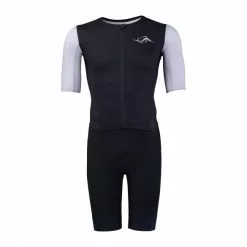 Sailfish Aerosuit Perform Trisuit Korte Mouw Zwart Heren
