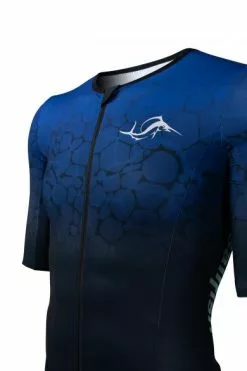 Sailfish Aerosuit Perform Trisuit Korte Mouw Blauw Heren -Goedkope Sport Glans Winkel sailfish trisuits heren aerosuit perform blue 03