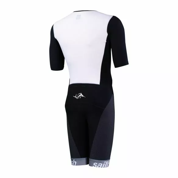 Sailfish Aerosuit Pro Trisuit Korte Mouw Zwart Heren 4 Sailfish Aerosuit Pro Trisuit Korte Mouw Zwart Heren - Afbeelding 2