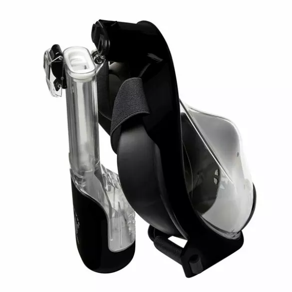 Sea Turtle Flex Full Face Snorkelmasker Wit/blauw 4 Sea Turtle Flex Full Face Snorkelmasker Wit/blauw - Afbeelding 2