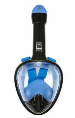 Sea Turtle Flex Deluxe Full Face Snorkelmasker Zwart/blauw