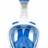 Sea Turtle Flex Full Face Snorkelmasker Wit/blauw -Goedkope Sport Glans Winkel sea turtle flex wht blue 1
