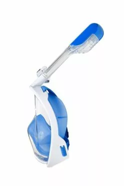 Sea Turtle Flex Full Face Snorkelmasker Wit/blauw 10 Sea Turtle Flex Full Face Snorkelmasker Wit/blauw -Goedkope Sport Glans Winkel sea turtle flex wht blue 2
