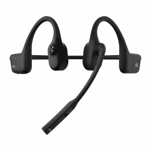 Shokz OpenComm Hoofdtelefoon Zwart 4 Shokz OpenComm Hoofdtelefoon Zwart - Afbeelding 2